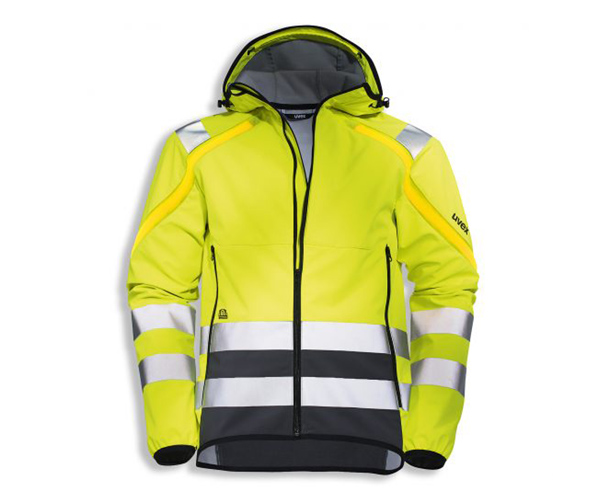 High visibility clothing with LED lighting